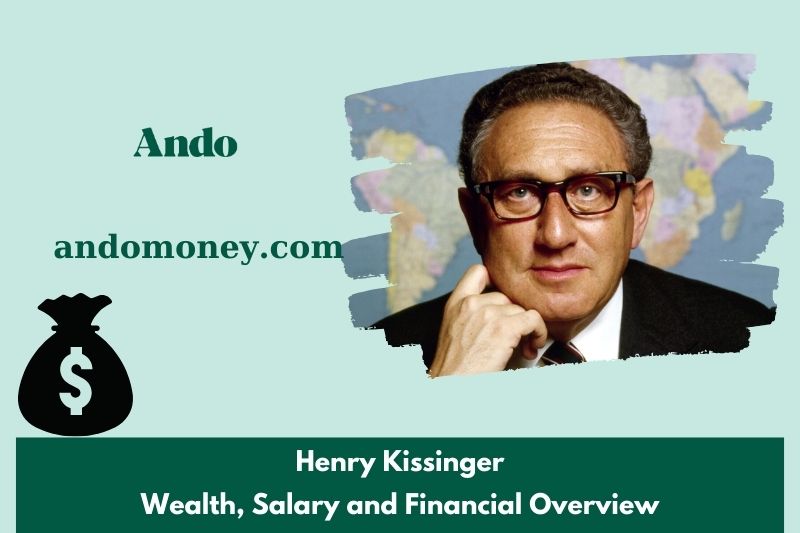 Henry Kissinger wealth, salary and financial overview