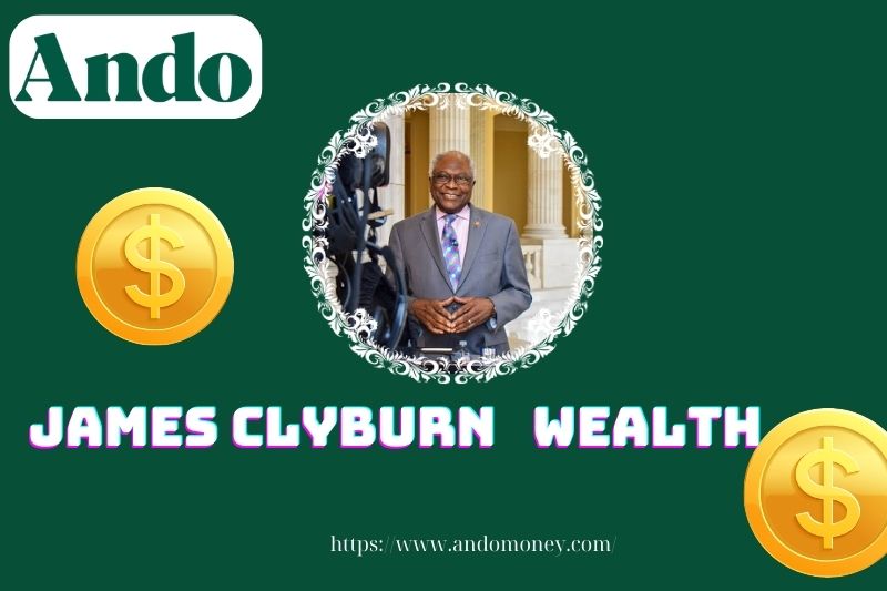 James Clyburn prosperity, salary and financial overview