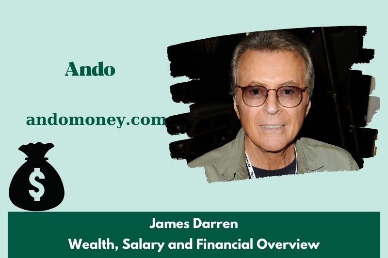 James Darren assets, salary and financial overview