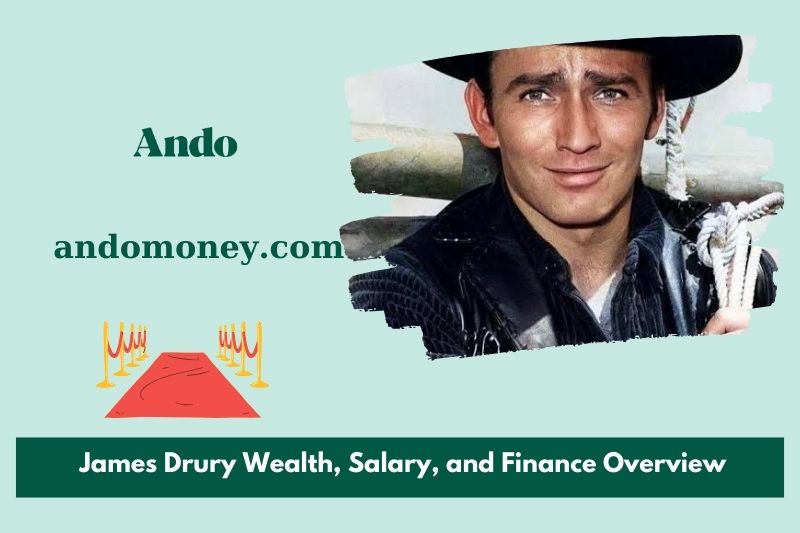 James Drury Wealth, Salary and Financial Overview