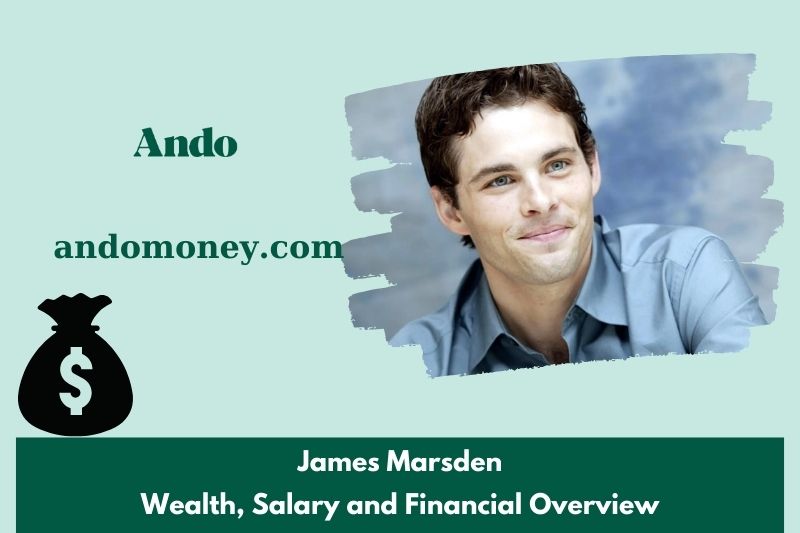 James Marsden wealth, salary and financial overview