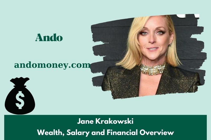 Jane Krakowski assets, salary and financial overview