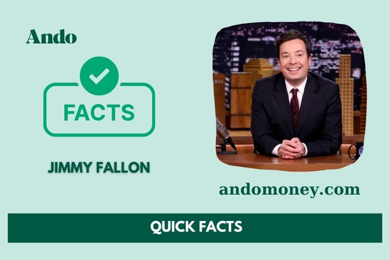 Jimmy Fallon fast facts