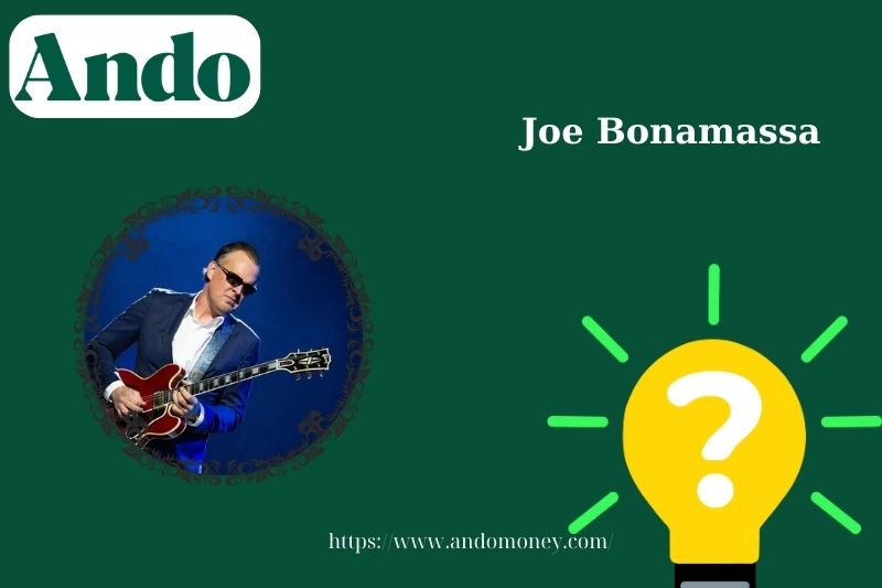 Joe Bonamassa fast facts