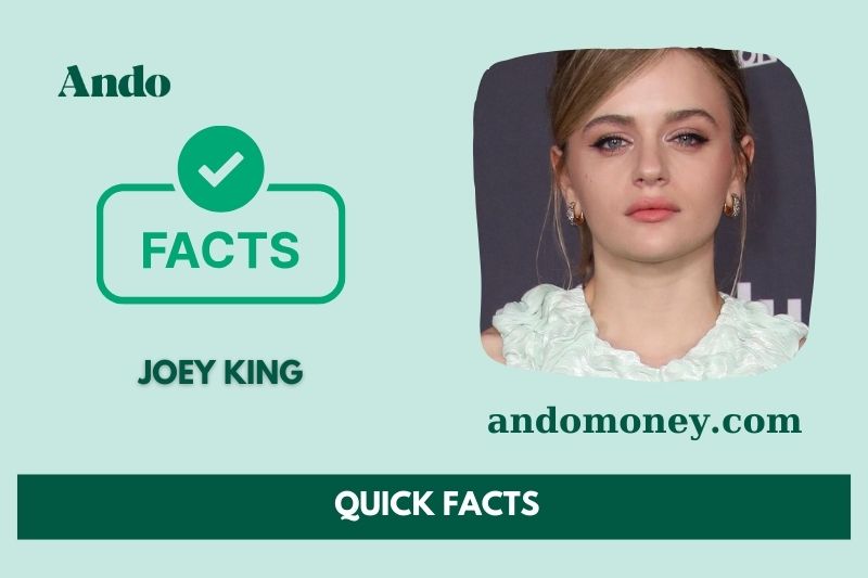 Joey King fast facts