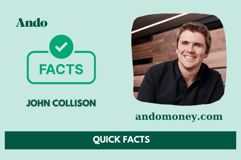 John Collison fast facts