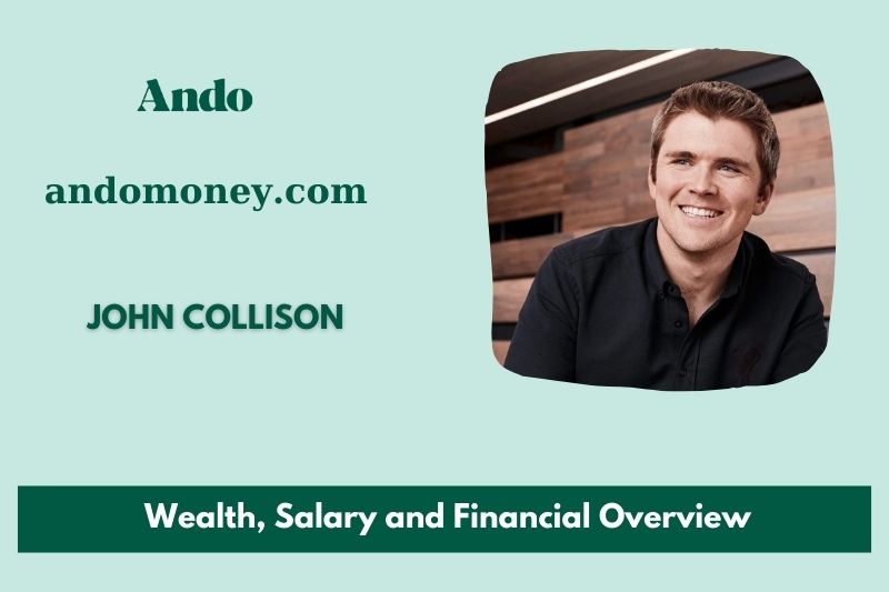 John Collison wealth, salary and financial overview