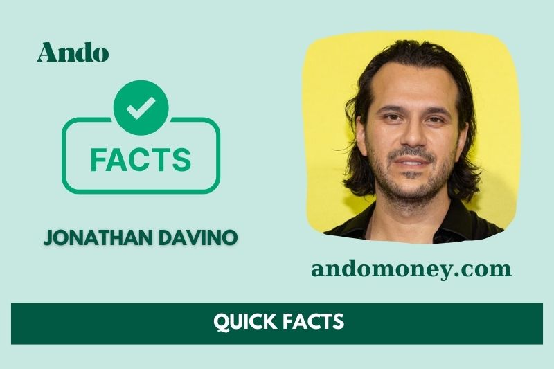 Jonathan Davino fast facts