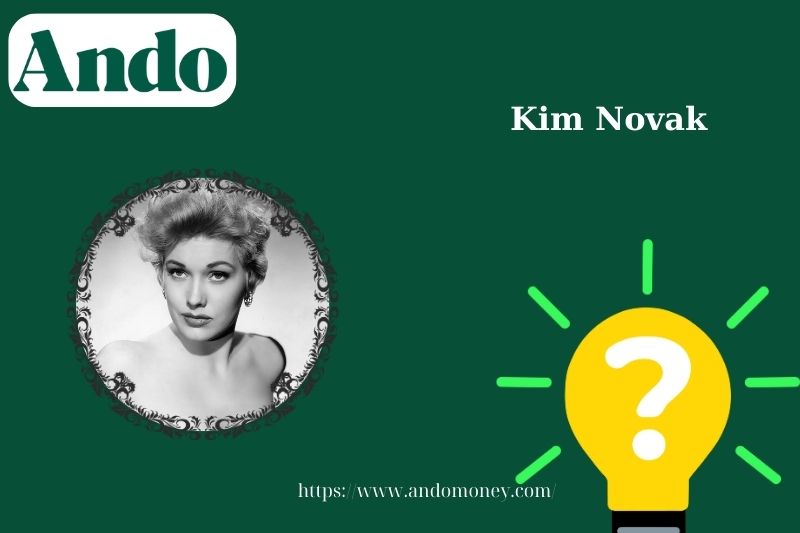 Kim Novak fast facts