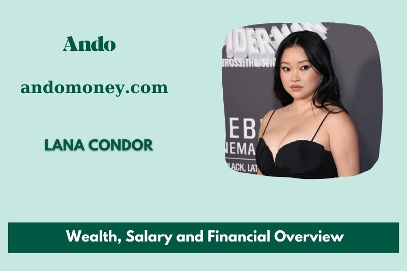 Lana Condor assets, salary and financial overview