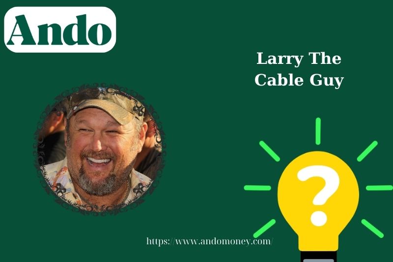 Larry the cable man fast facts