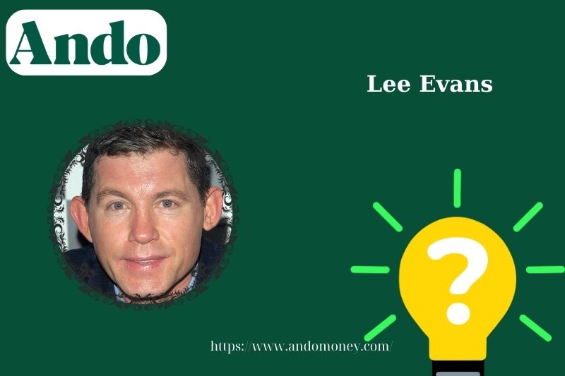 Lee Evans fast facts