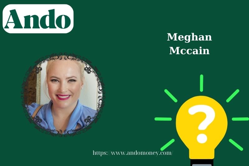 Meghan McCain fast facts