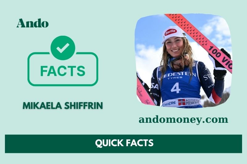 Mikaela Shiffrin fast facts