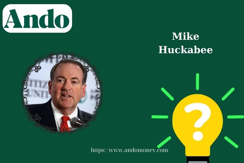 Mike Huckabee fast facts