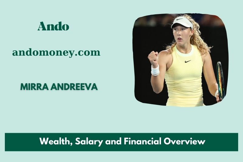 Mirra Andreeva fortune, salary and financial overview