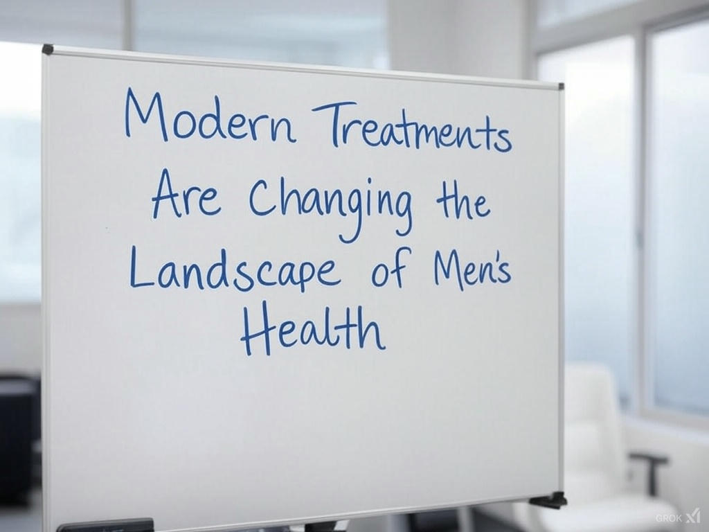 How Modern Treatments Are Changing the Landscape of Men’s Health