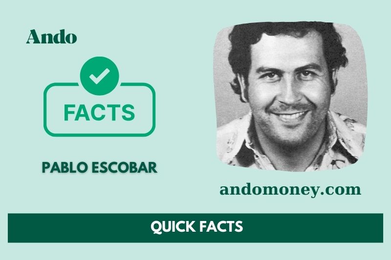 Pablo Escobar fast facts