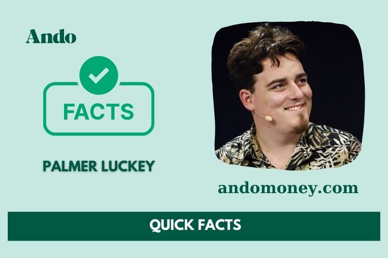 Palmer Luckey fast facts