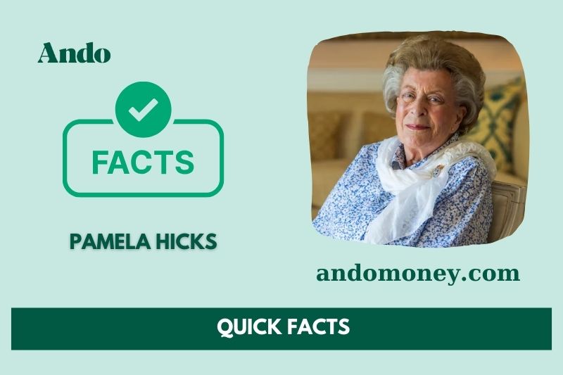 Pamela Hicks fast facts