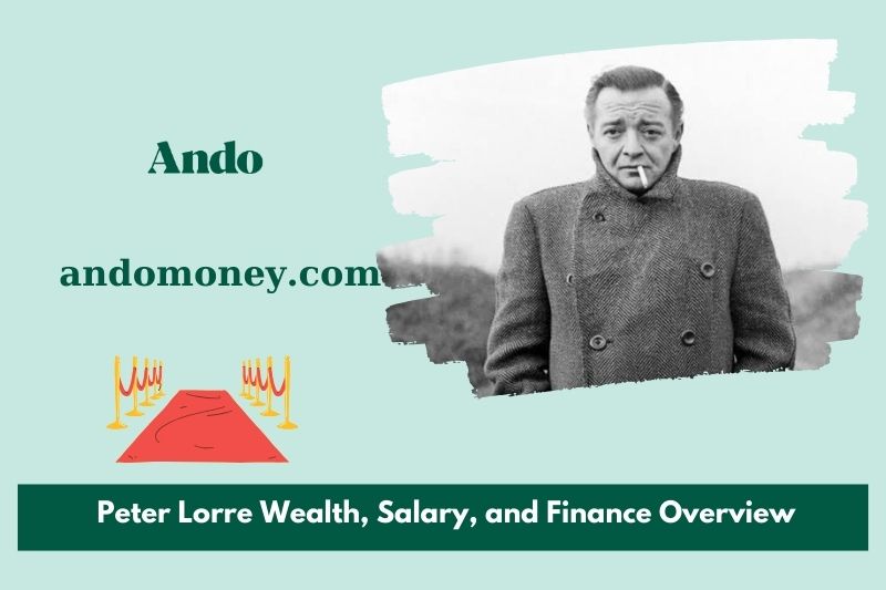 Peter Lorre fortune, salary and financial overview