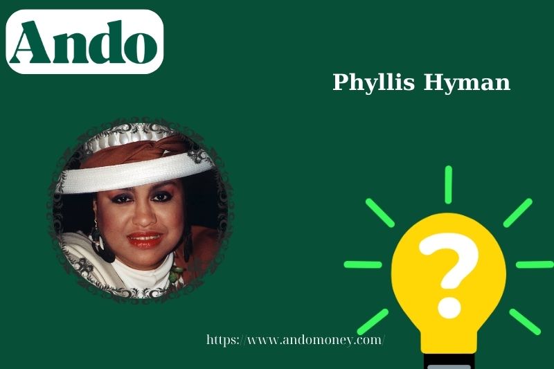 Phyllis Hyman Fast Facts