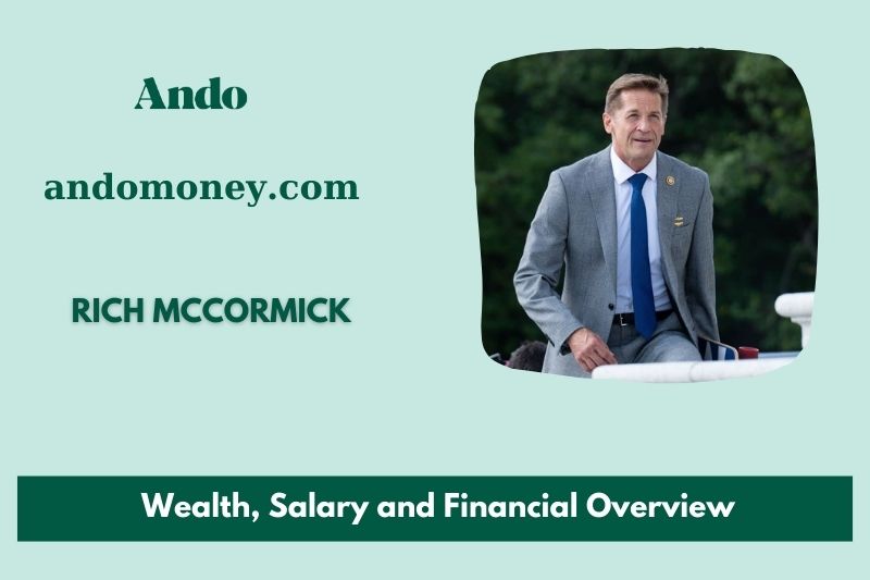 Rich McCormick assets, salary and financial overview