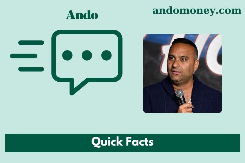 Russell Peters fast facts