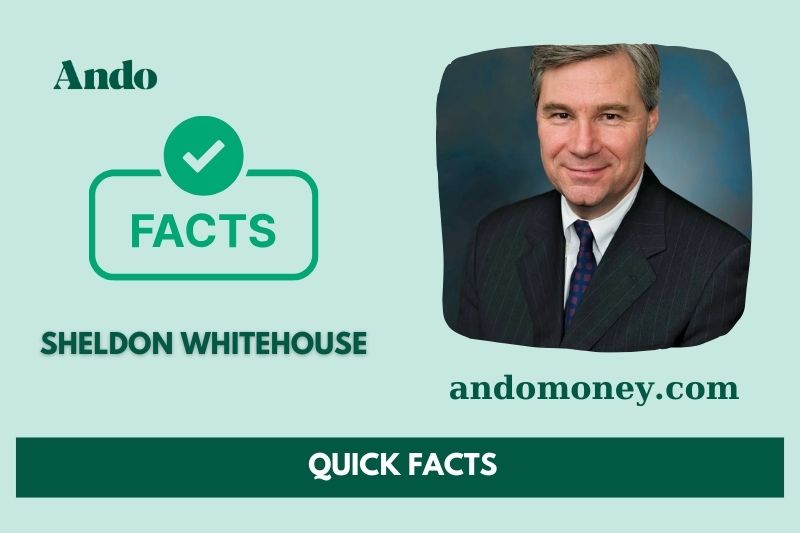 Sheldon Whitehouse fast facts