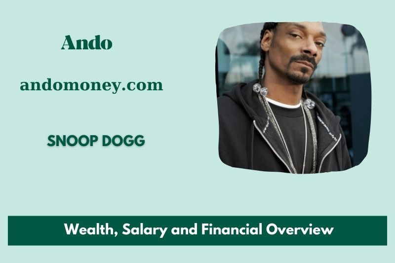 Snoop DogG wealth, salary and financial overview