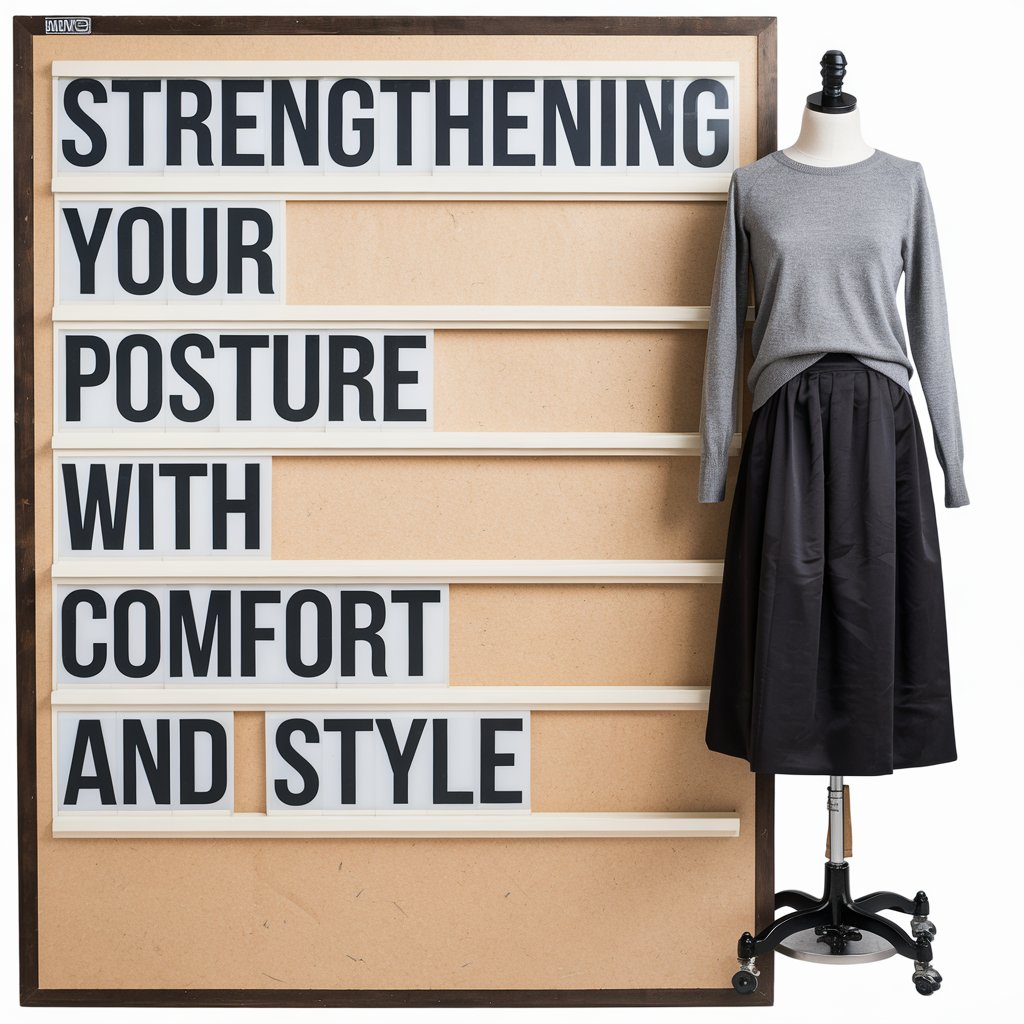 Strengthening Your Posture with Comfort and Style