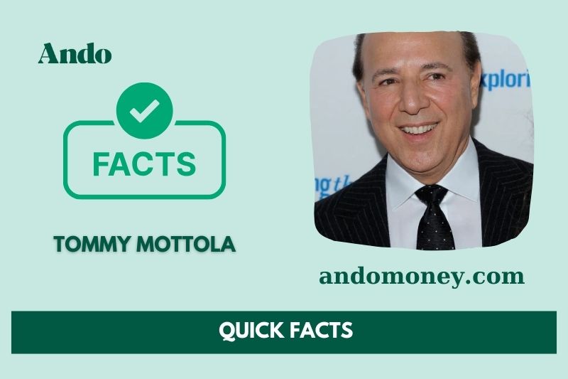 Tommy Mottola fast facts