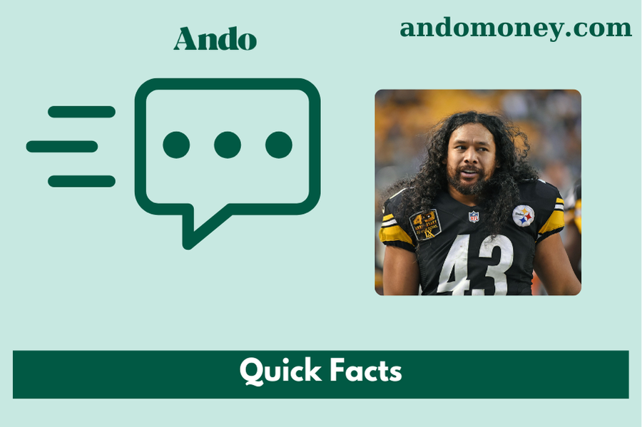 Troy Polamalu fast facts