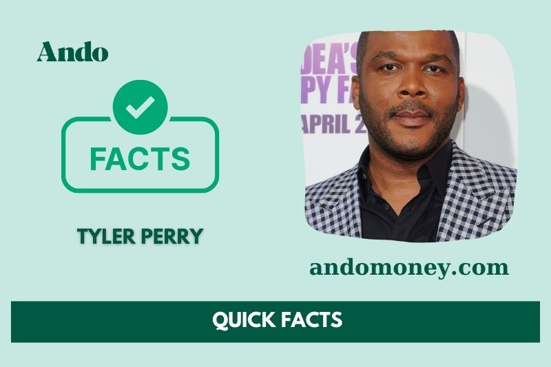 Tyler Perry fast facts