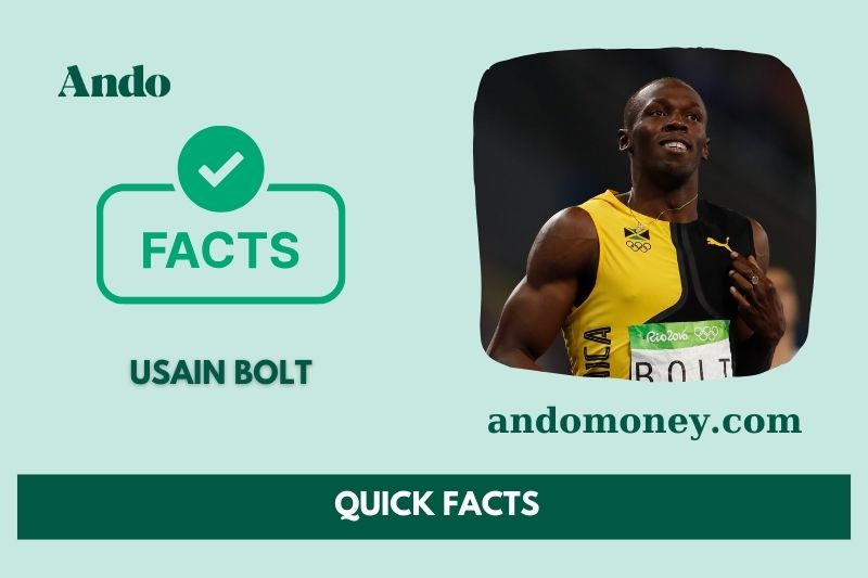 Usain Bolt fast facts