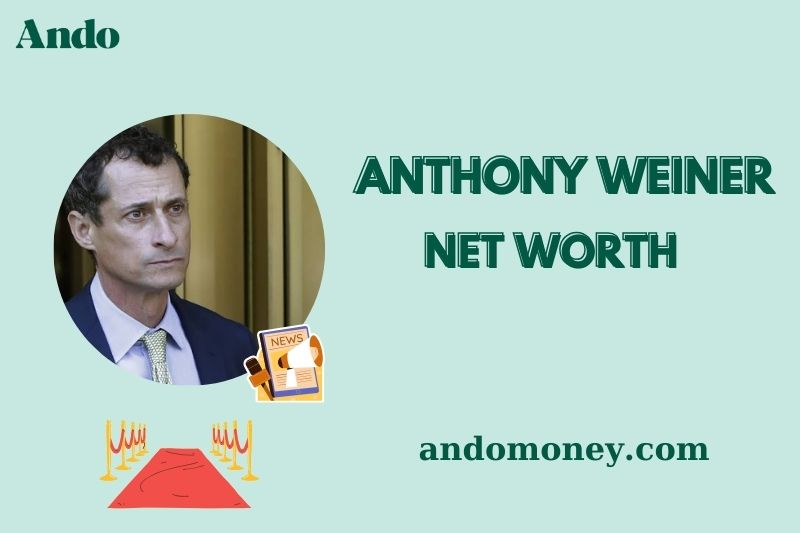 What is Anthony Weiner Net Worth 2025 – Financial Status, Salary, & Wealth Overview