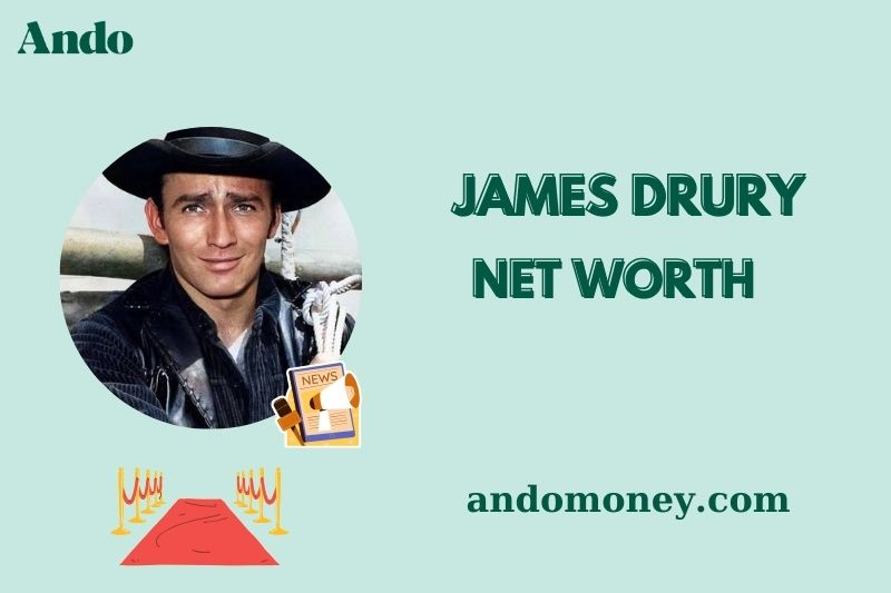 What is James Drury Net Worth 2025: His Wealth, Salary & Financial Success