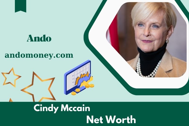 What is Cindy McCain's net assets in 2025?