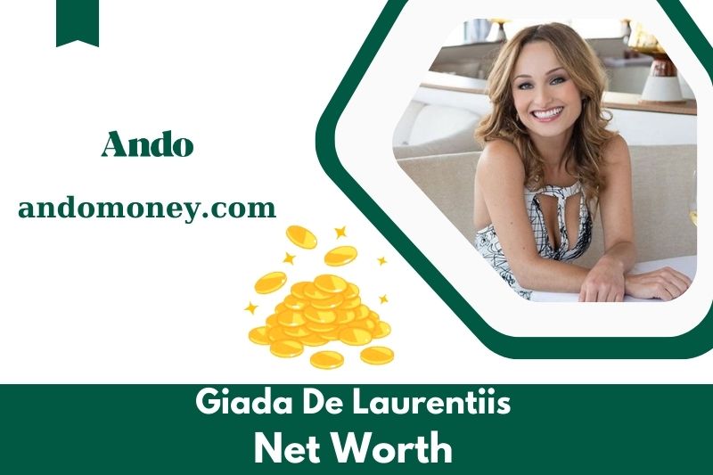 What is the net assets of Giada de Laurentiis in 2025