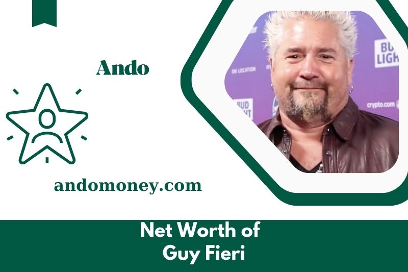 What is the net assets of Guy Fieri in 2025