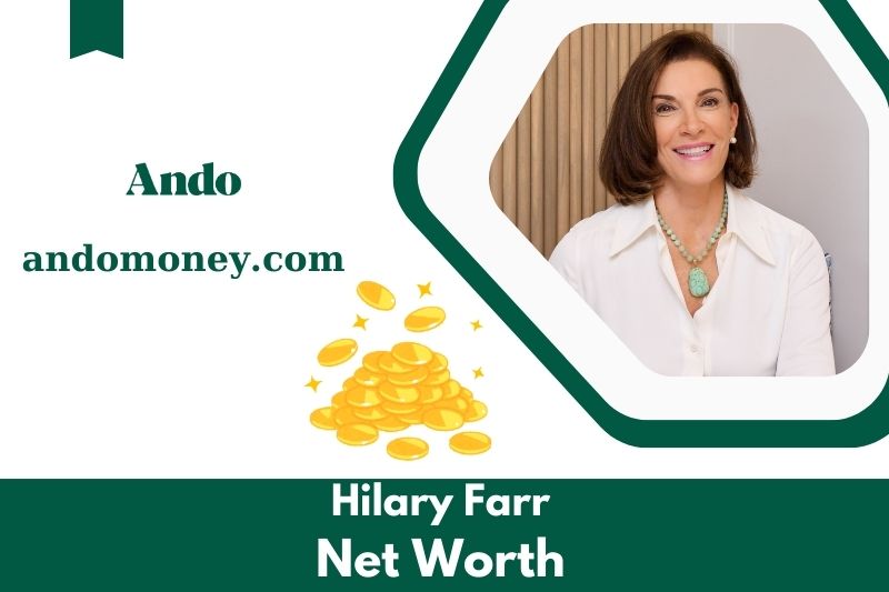 What is Hilary Farr's net assets in 2025