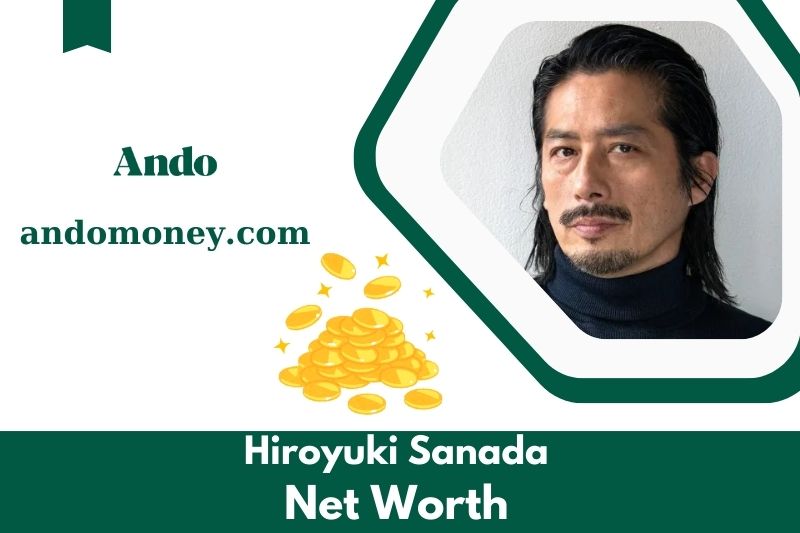 What is the net assets of Hiroyuki Sanada in 2025