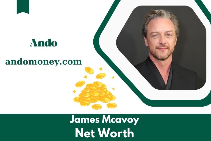 What is the net assets of James McAvoy in 2025