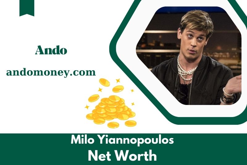 What is Milo Yiannopoulos' net assets in 2025