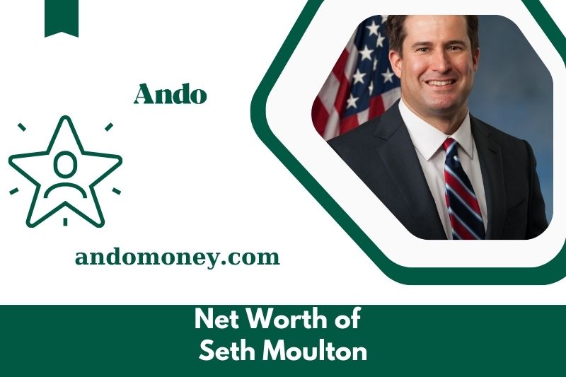 What is Net's wealth of Seth Moulton in 2025