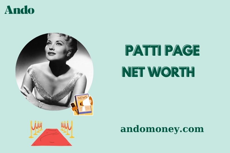 What is Patti Page Net Worth 2025: Wealth, Earnings, and Career Overview