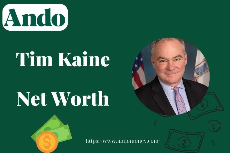 What is Tim Kaine Net Worth 2025: Wealth, Salary & Financial Insights