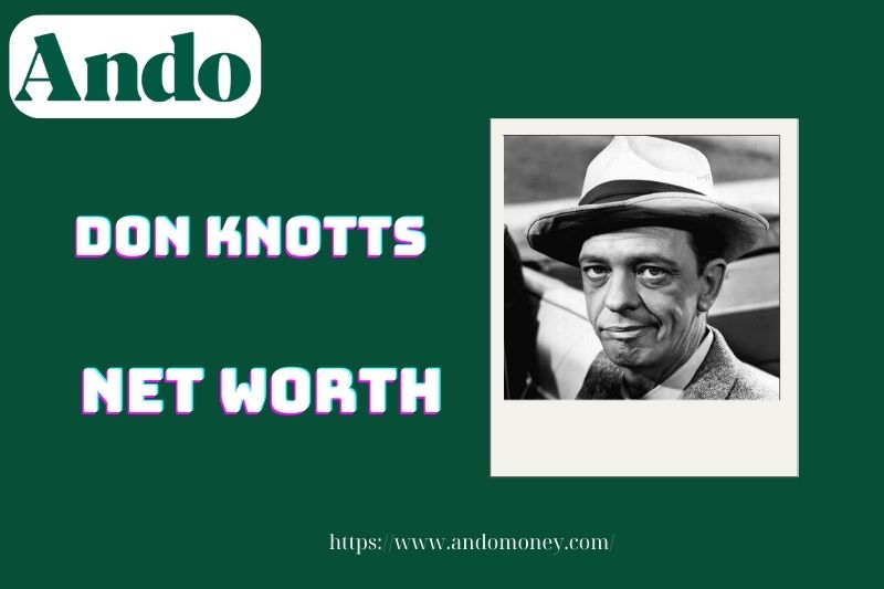 What is Don Knott's net assets in 2025