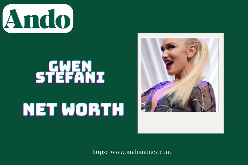 What is Gwen Stefani's net assets in 2025