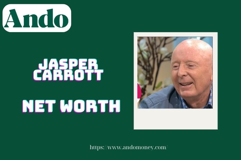 What is Jasper Carott's net assets in 2025